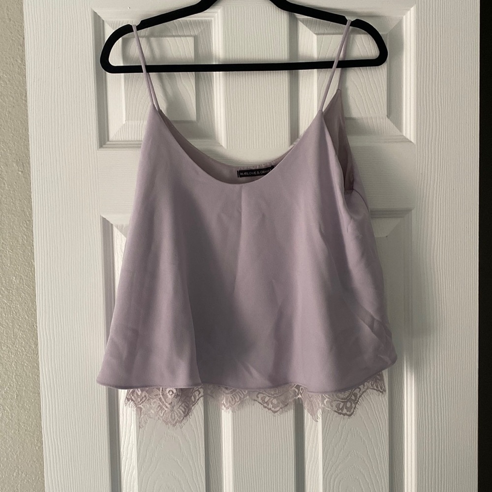 Harlow & Graham Purple Tank
